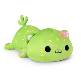 Onsoyours Cute Kitten Cactus Plush Toy Stuffed Animal Kitty Soft Cactus Cat Plush Pillow for Kids (Cactus Cat, 12")