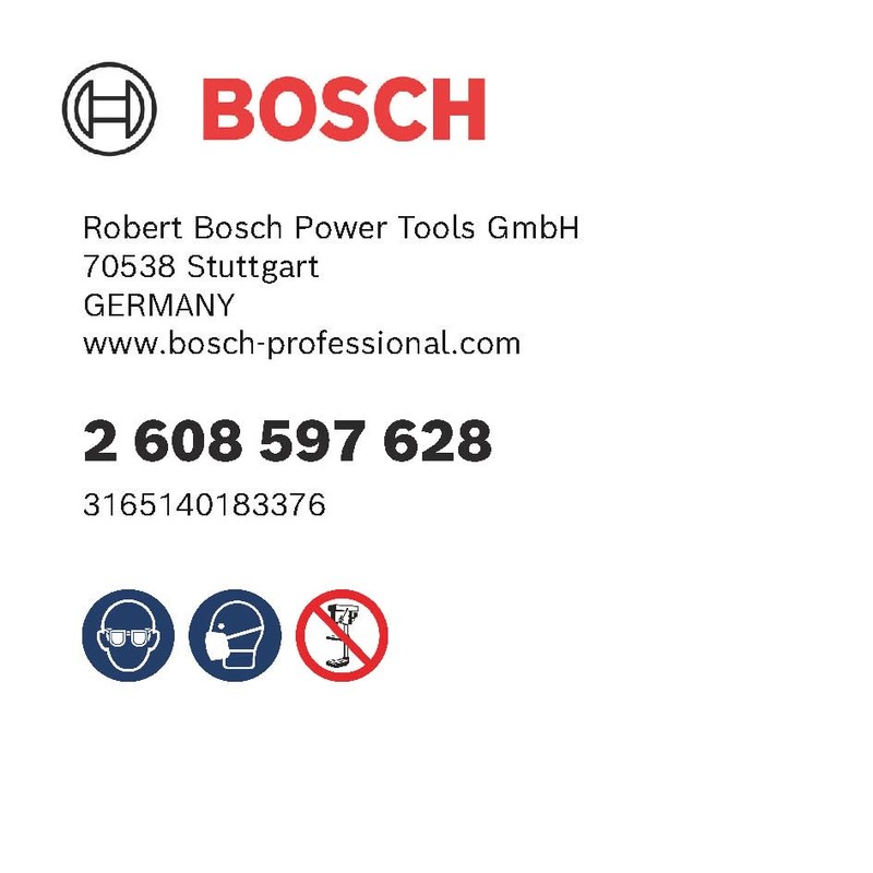 Bosch 1x PRO Wood Auger Bit (for Softwood, Hardwood, Ø