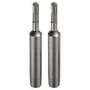 sourcing map 2pcs SDS Max Ground Rod Driver 23/64" for