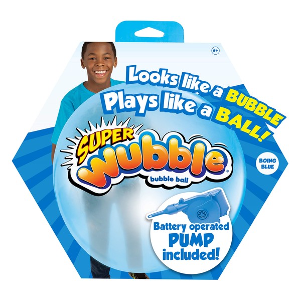 Wubble Super with Pump, Blue