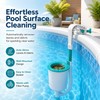 Wall-Mounted Pool Surface Skimmer for Above-Ground Pools – Automatic Leaf