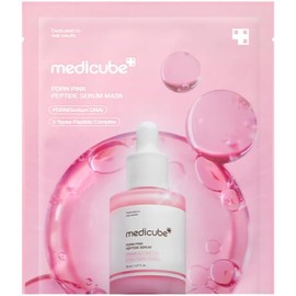 Medicube Mascarilla en Serum PDRN Pink Peptide, con Complejo de 5 Tipos de Péptidos y PDRN (ADN de Sodio)