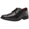 Clarks Men's Whiddon Plain Oxford, Black Leather, 9