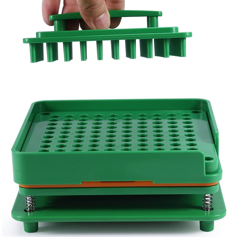 Capsule Holder Tray Filling Machine Tool for 100 Size 00