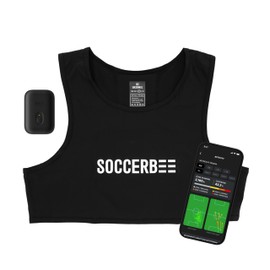 Soccerbee-Pro2 - GPS Tracker and Vest for Tracking Activities of Outdoor Sports Athletes Such as Soccer, Football, Rugby, Hockey, and Lacrosse (Extra Extra Small)