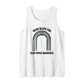 Wear Black For Sleep Apnea Awareness Shirt | Sleep Apnea Tank Top