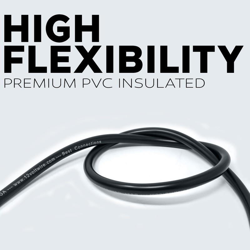 BEST CONNECTIONS 4 Way Trailer Wire (25 Feet) – Heavy