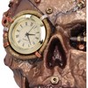 Nemesis Now, Bronze, Scrapped Skull Steampunk Skeleton Figurine, 19cm
