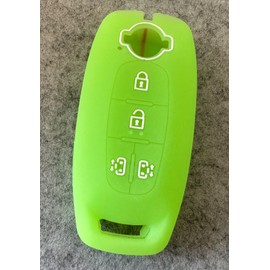 Kinotaka New Serena Key Case for Nissan Compatible Nissan Serena C28 Series Sliding Doors 2022 Latest Sakura B6 Series TPU Key Cover Accessory Parts (Luminous Green), Luminous Green