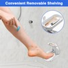 Shower Foot Rest, Pletpet Shower Ledge for Shaving Legs Withe