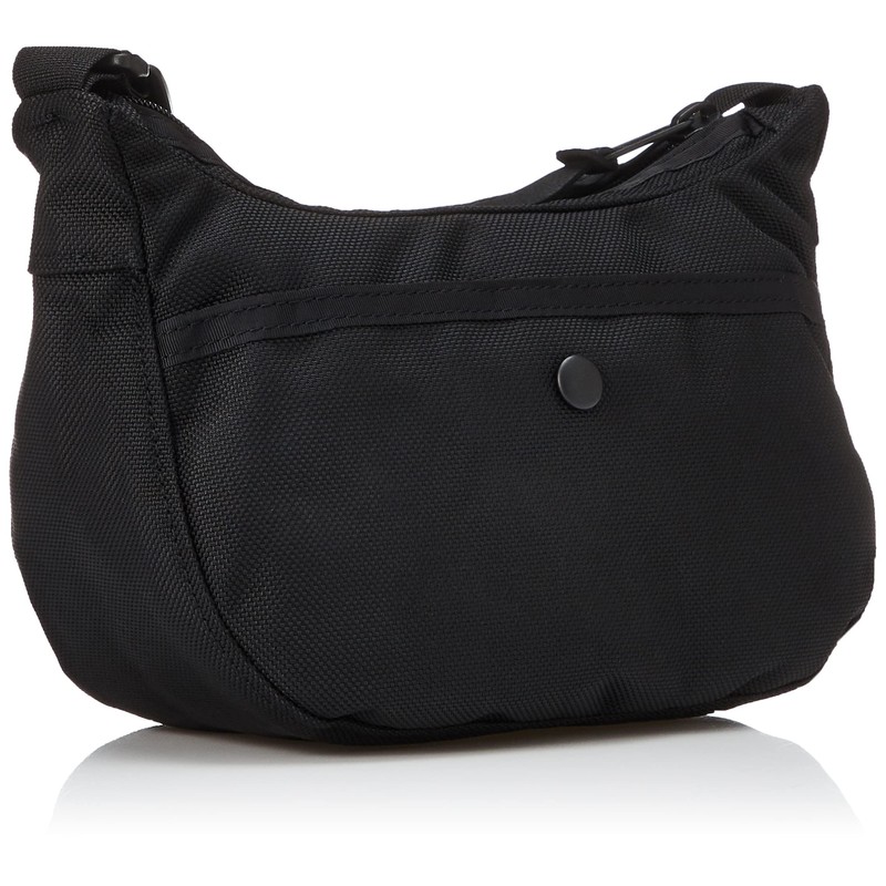 Gregory Men's Shoulder Bag, Teeny Satchel, Cordura Ballistic Black