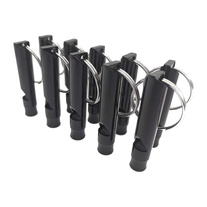 20 Pack Aluminum Whistle, Sports Whistle, Emergency Survival Whistles with