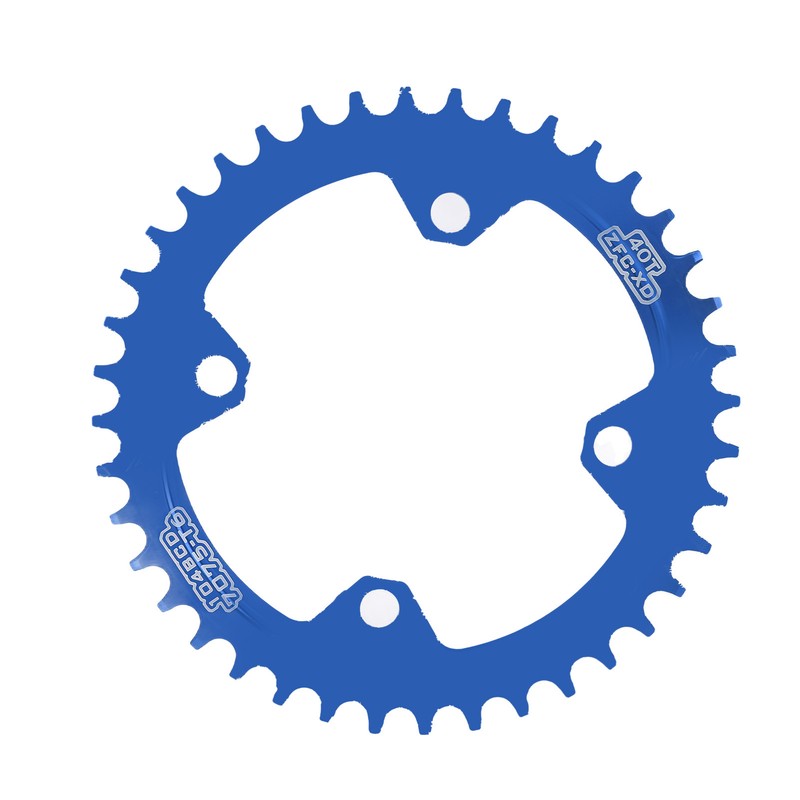 FMFXTR Bicycle Single Chainring Bike 104 BCD 40T Round Narrow
