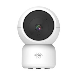 ELRO CI5000 Indoor WiFi IP Surveillance Camera with Motion Sensor and Night Vision - Full HD 1080P Surveillance Camera with Siren