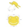 CutiePlusU Adult Sized Dummy for Adults Babies Large Shield Pack
