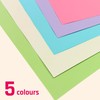 100 Sheets A4 120 g/m² Coloured Paper 5 Colours