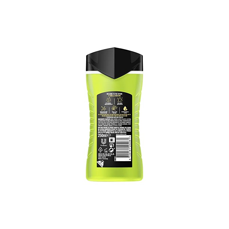Axe Epic Fresh 3-in-1 Shower Gel & Shampoo, 250 ml