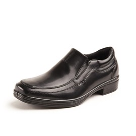 Deer Stags Boys' Wise Dress Comfort Slip-On Loafer / Black / 5 Big Kid / Medium
