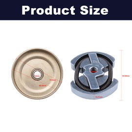 Gubeter 7 Tooth .325 Clutch Sprocket Fit for Poulan PP5020AV PP4818A Chainsaw Part for Craftsman 358.350980 358.350981 358.350982 Chain Saw Replace 545171901 5371105-03 for Craftsman Chainsaw Parts
