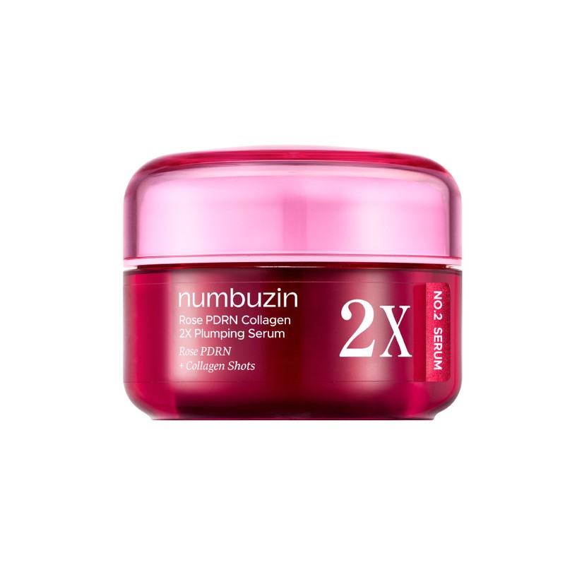 Numbers in NUMBUZIN No.2 2X Rose PDRN Collagen Plumping Serum