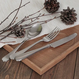 Golden Bell Areum Shatin Western Tableware 1-Person Set / 골든벨 아름 샤틴 양식기 1인조 세트
