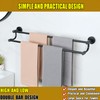 Alise Double Towel Bars Towel Holder Towel Hanger for Bathroom