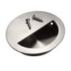 Bestgle 4pcs Recessed Door Pull Flush Finger Pulls Handle Pocket