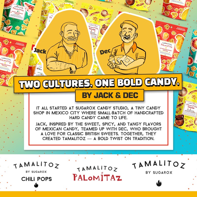 Palomitaz Pineapple Galore Popcorn Sweet & Spicy Mexican-Style Kettle Corn