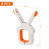 YSJCHEBS 6 Pieces Clothes Pegs, Quilting Clips, Beach Towel Clips,