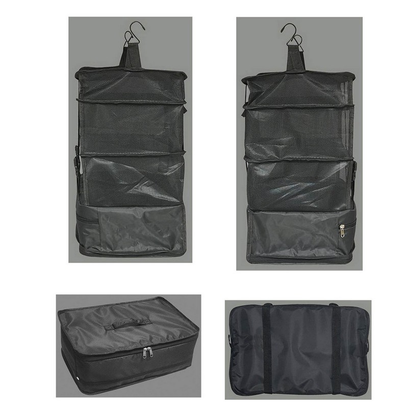 Multi-functional Clothing Travel Storage Bag Three-layer Hanging Bag Waterproof Fabric