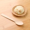 HTB Disposable Spoons Natural Bamboo 50 Pcs Outdoor Disposable Tableware