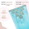 Tess Clip-In Hair Extensions, Like Real Hair, Synthetic Hair Hairpiece,