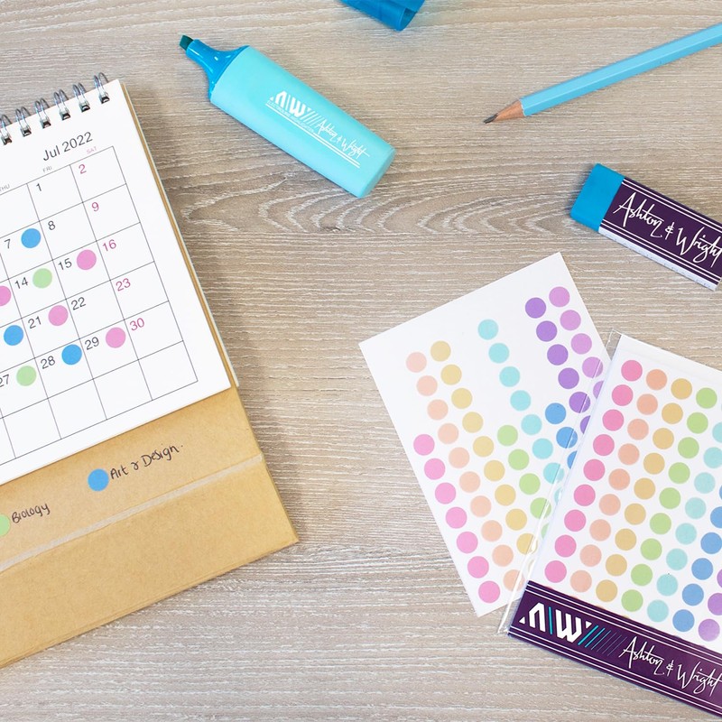 Ashton and Wright - Easy Peel Colour Coding Labels -
