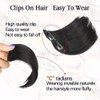 XFSRG Pack of 2 Clip-In Extensions, Synthetic Invisible Silky Seamless