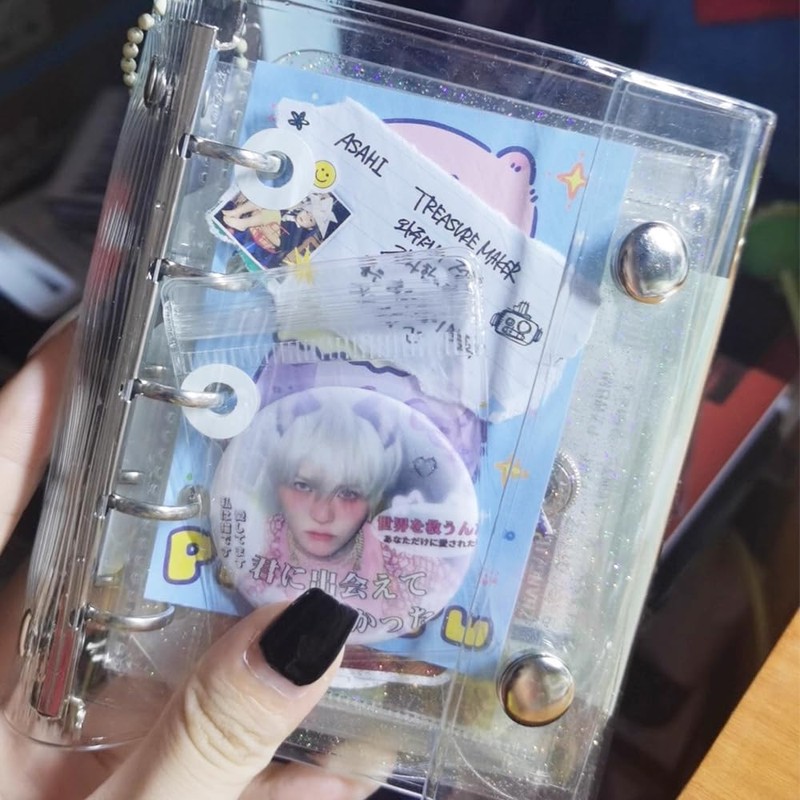 MINGTIANGH M5 Sealing Pad, Transparent PVC Material, Photo Storage, Binder