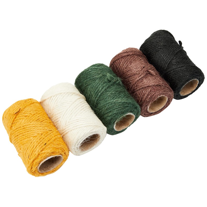 Springboard 70031 Natural Jute Yarn (Pack of 5) 20 m