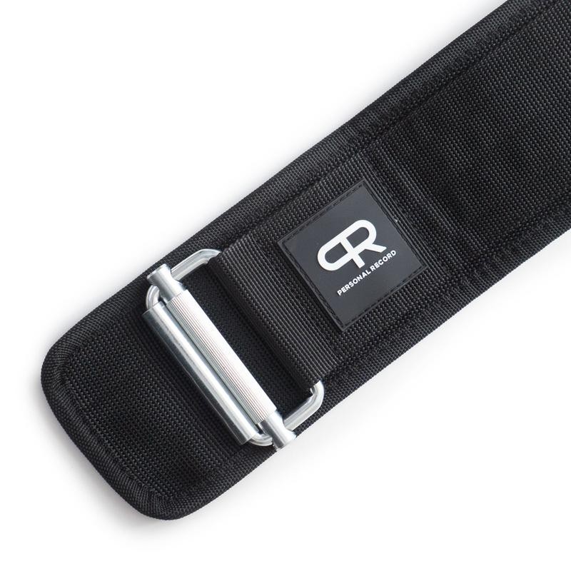 PR Quick-Lock Hybrid Weightlifting Belt - Black - Size: Medium