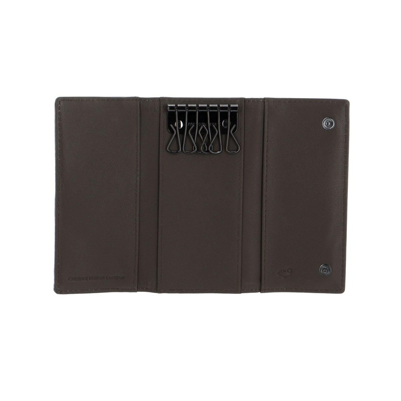 MANDARINA DUCK Mellow Leather Key Holder Clay, Clay