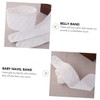 Baluue 4pcs Boy Girl Soft Cotton Newborn Belly Bands for