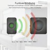 ELRO DB3000 Wireless Doorbell Set, Plug-in Receiver for Socket, Waterproof,