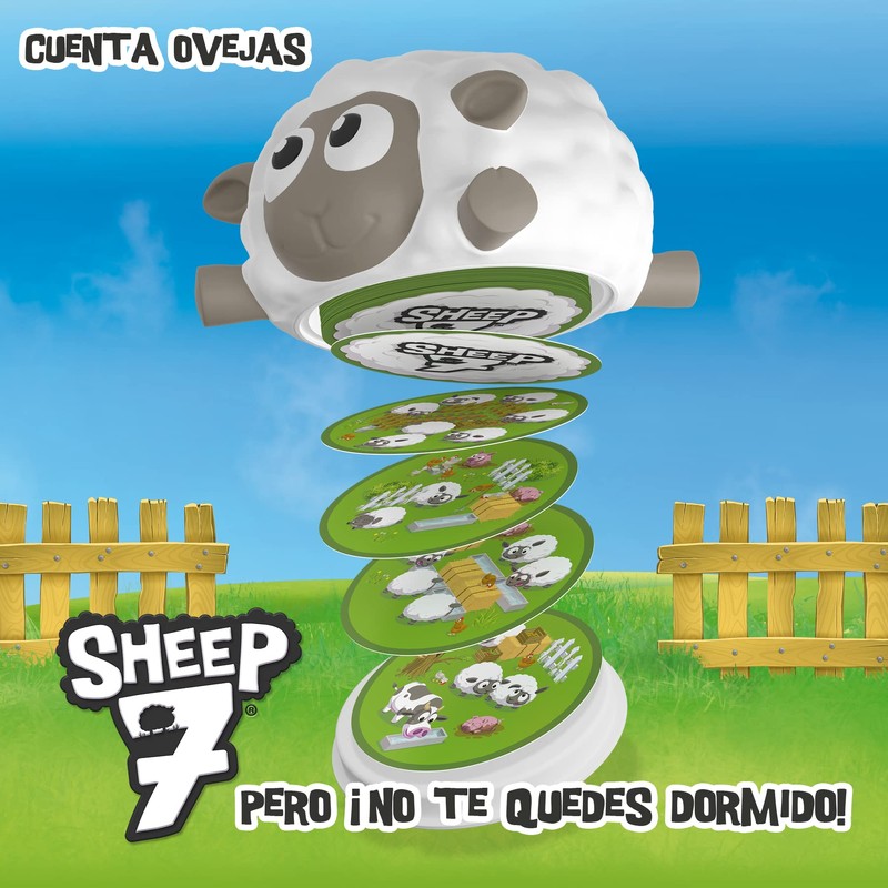 Goliath Sheep 7 (French Version), Card Game from 6 Years