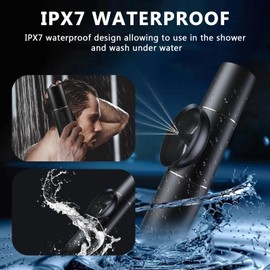 Water Powered Ear Cleaner, Electric Ear Wax Removal Kit, Ear Irrigation Flushing System, Ear Cleaning Washer Kit with 4 Pressure Modes, Safe & Effective for Ear Wax Buildup