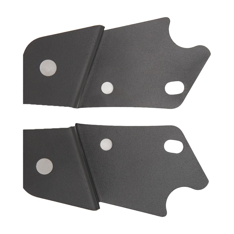 1 Pair A Pillar LED Light Brackets Black Powder Coating