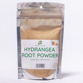 Herb To Body Hydrangea Root Powder | Hydrangea Arborescens | Wildcrafted | 4oz