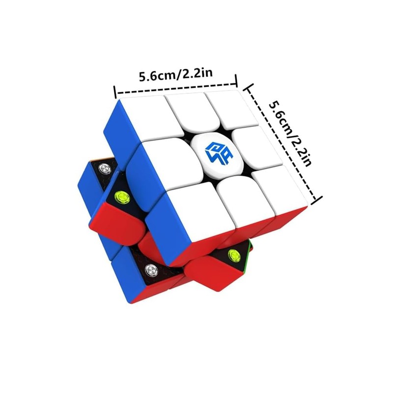 XMDCuber GAN 356M Lite Magnetic Speed Cube Stickerless 3x3 Puzzle