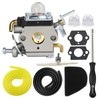 574386701 Carburetor for Husqvarna 122LK 122LD 122LDX 122C WeedEater 2-Cycle