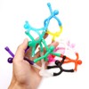 Refrigerator Magnets, 10 Pcs Novelty Mini Man Flexible Fridge Magnets,