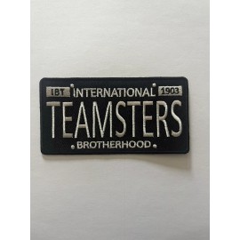 Unbranded Teamster 5” 2.5” Embroidered Gray Patch. Iron Or Sew On. make Me An Offer!