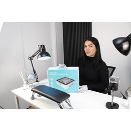 Legacy Nails Professional PREMIUM NAIL DUST COLLECTOR – Professional Vacuum for Acrylic and Gel Nails – High-Power Suction with Reusable Filter