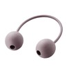 Elecom HCK-FBSGYL Eklea Stretch Ball, Office Stretch, Soft, Ellipse, Round